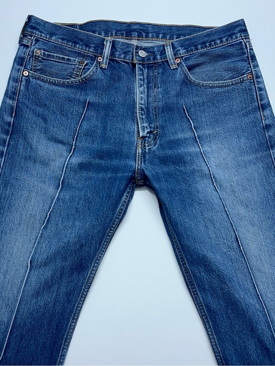Levi's Other - Levi’s 505 Jeans Mens 36x30 Blue Denim Custom Bead